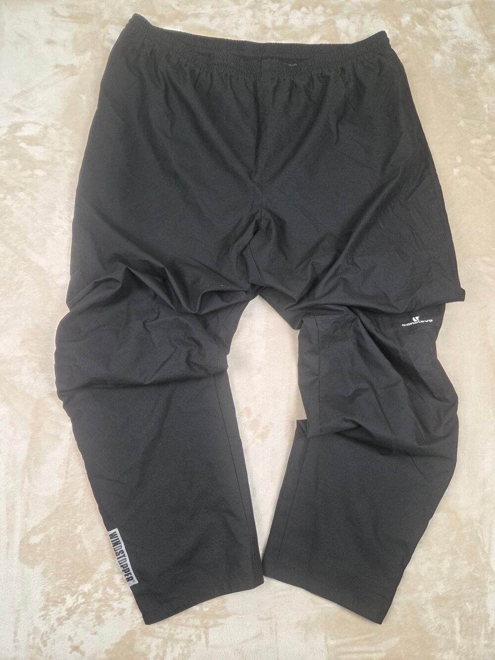 Concurve Windstopper Technical Track Pants Black Men's Size XXL Weatherproof